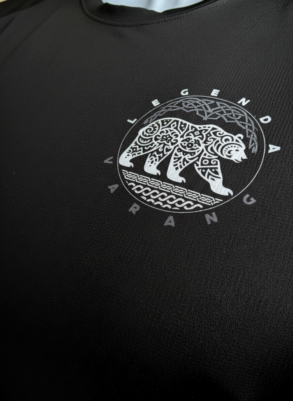 Футболка тренировочная LEGENDA Varang черная