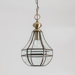 Citilux Гера-1 CL444110 Подвесной светильник витражный Бронза