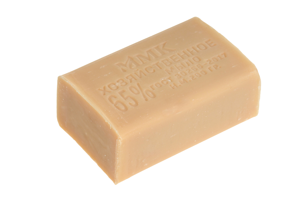 Мыло хозяйственное 65% 200г ММК без обертки