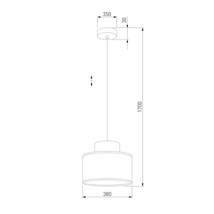 Подвесной светильник TK Lighting 3257 Duo