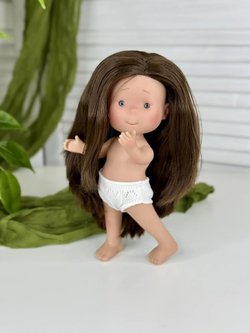 Кукла для девочки виниловая 23см Маленькая Пиппа без одежды (3299W16)