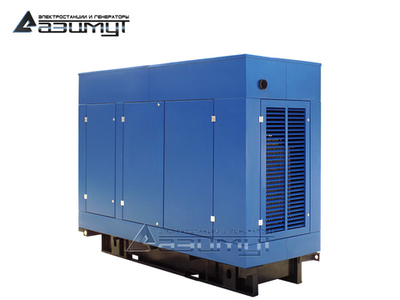 Дизельный генератор Азимут АД-80С-Т400-1РПМ11 Azimut в капоте