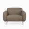 Кресло Blocco, серо-коричневое