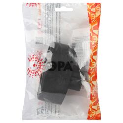 Разветвитель электрический ЭРА SPx-2e-B на 2 розетки с заземлением 16А черный | Тройники