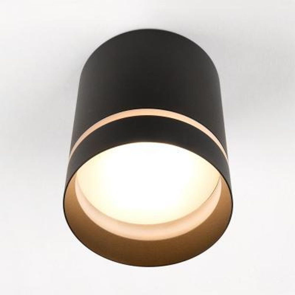 Спот GWL-GX53-M-IP20 Башня Черный с боковым рассеивателем