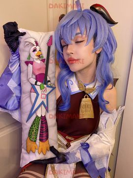 Мини дакимакура Глэмрок Чика ФНАФ арт. M0737, 60х20 см