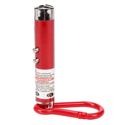 Фонарик пластиковый брелок 10 см, с-30975