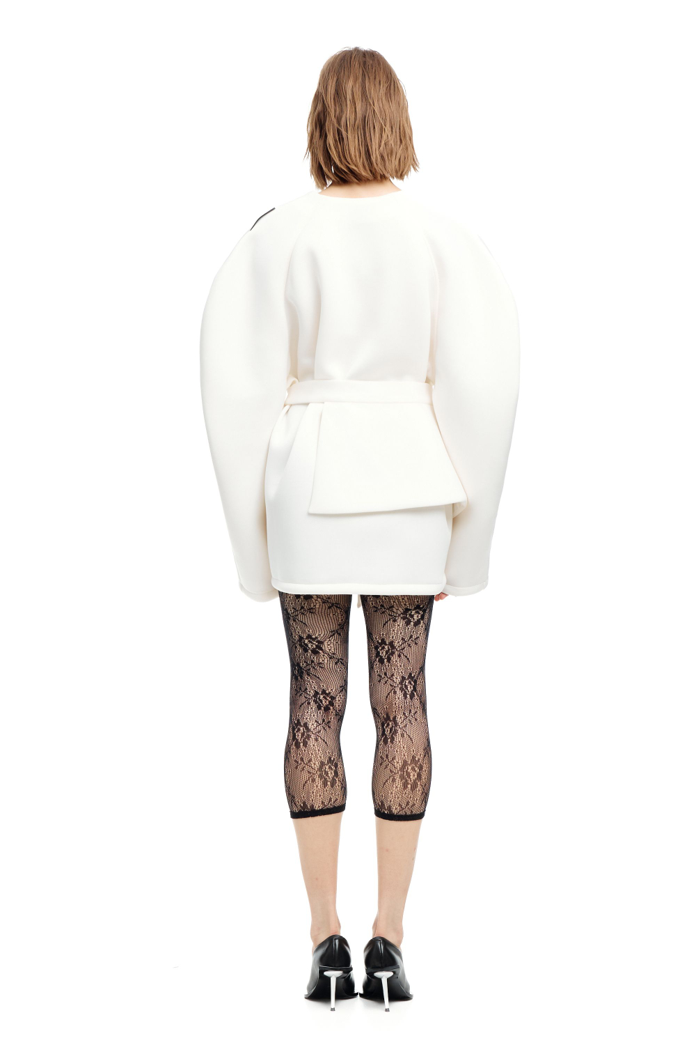 Свитшот с баской Феминизм молочный