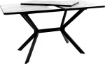Стол Миллер пластик бабочка раздвижной чёрный (комплект ног №7)