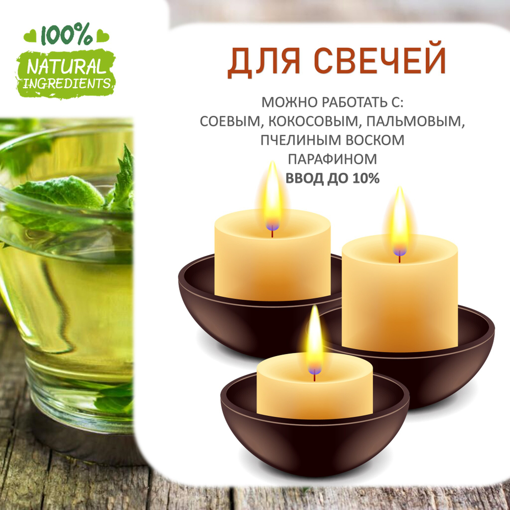 Чай с мятой, отдушка для свечей и мыла