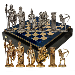 Manopoulos Шахматы подарочные Античные войны
