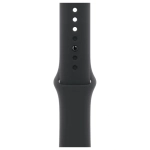 Умные часы Apple Watch Series 11, 46 мм, алюминий цвета «Space Gray», спортивный ремешок "Black", S/M (MEV04)