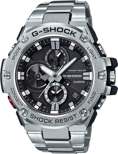 Японские наручные часы Casio G-SHOCK GST-B100D-1A с хронографом
