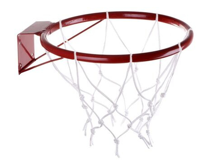Кольцо баскетбольное №7 с сеткой :(15113):