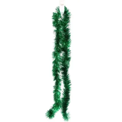 Мишура 2 м 9 см «Волшебные искры», Зеленый