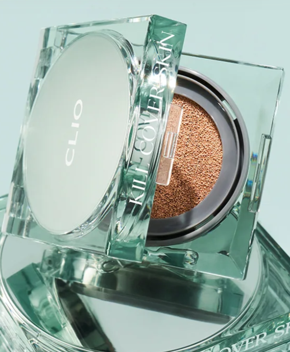 CLIO KILL COVER SKIN FIXER CUSHION MINI (Spf 50+) - Мини тональный кушон с матовым финишем