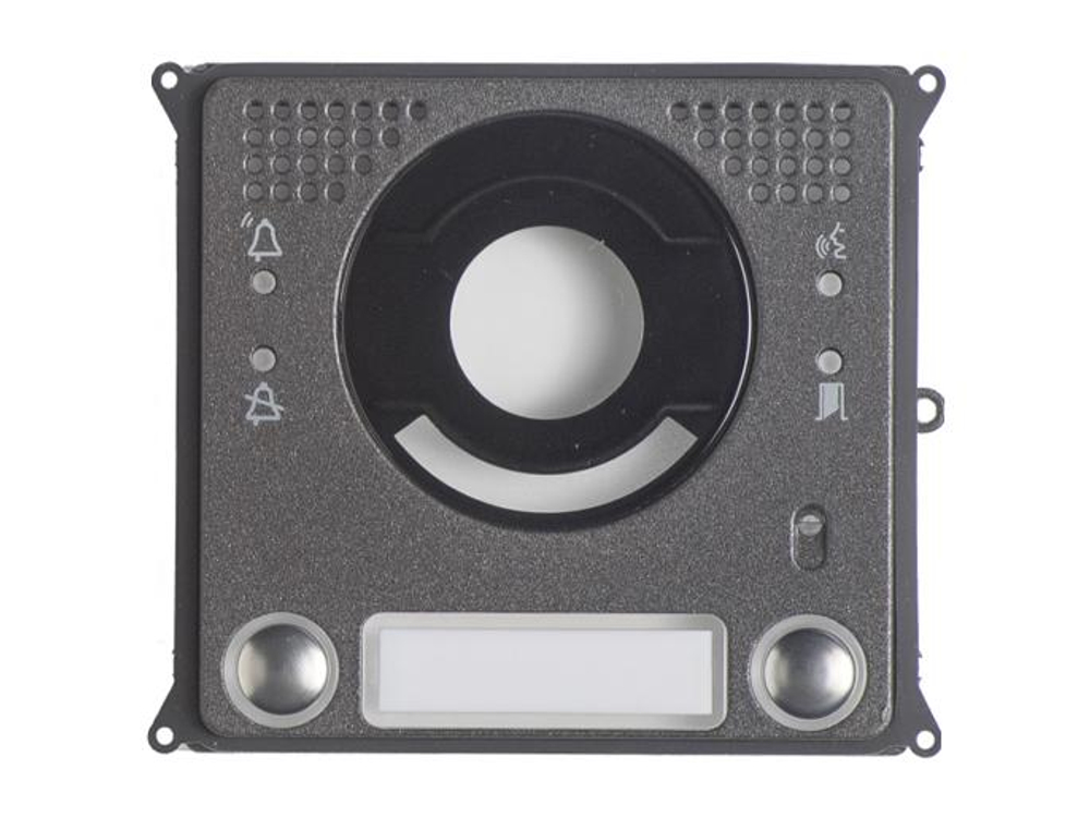 MTMFV2PVR - Фронтальная накладка с 2 кнопками для видеомодуля из окрашенного сплава Zamak