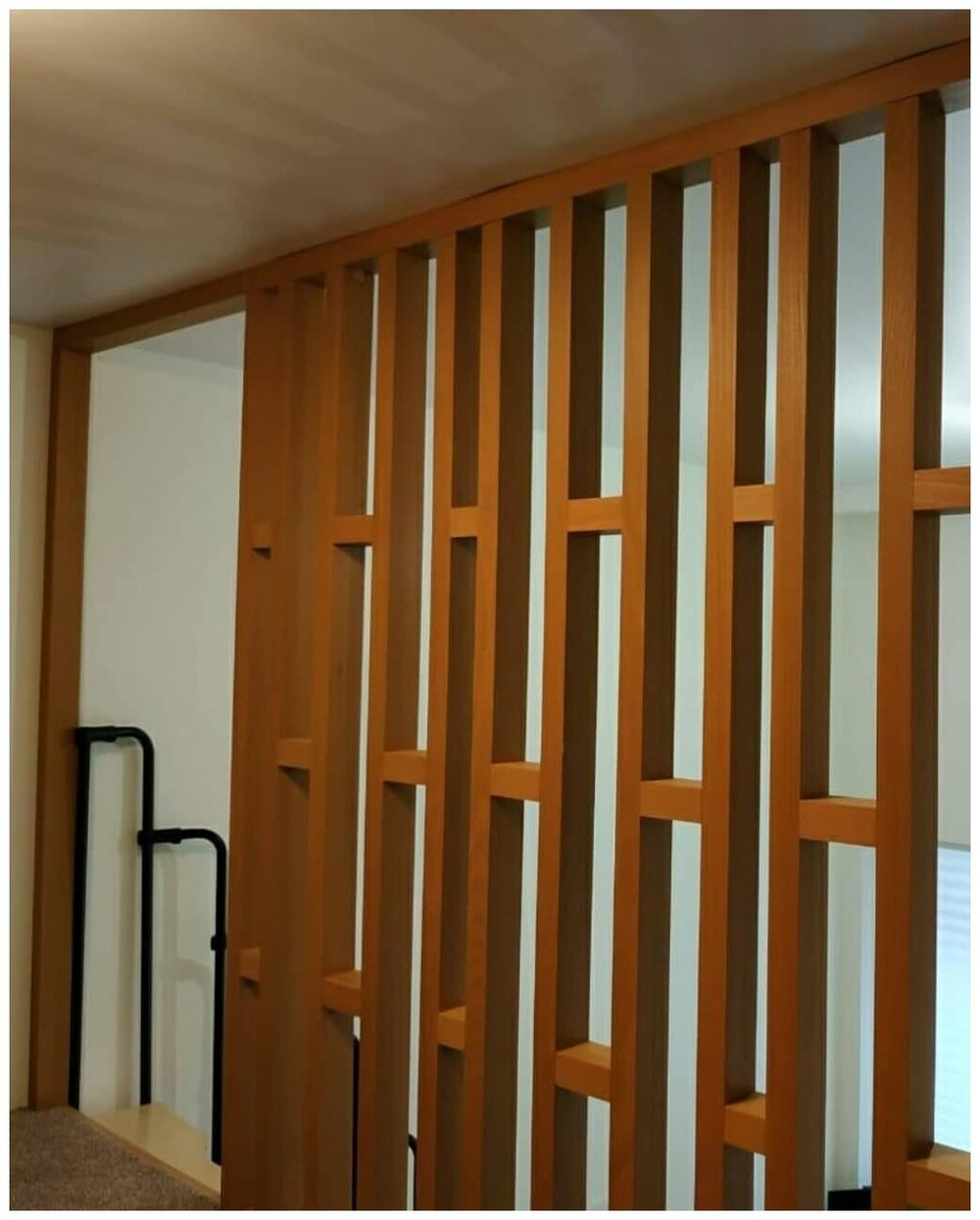 Дизайнерская перегородка из Бука 40х60мм