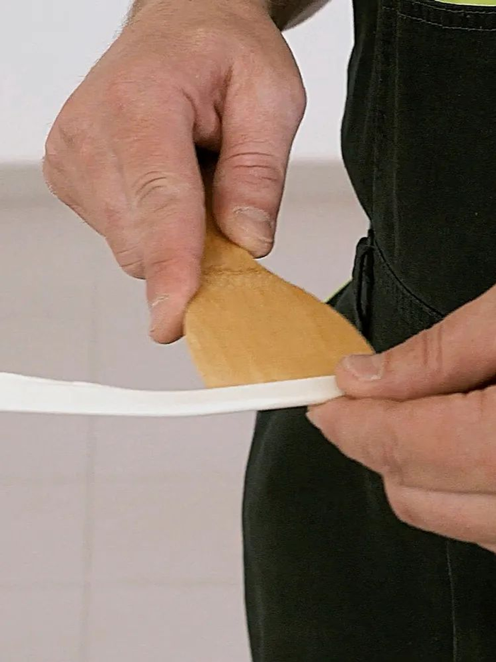 Гарпун потолочный для натяжного потолка, длина 31 м, ПВХ, белый