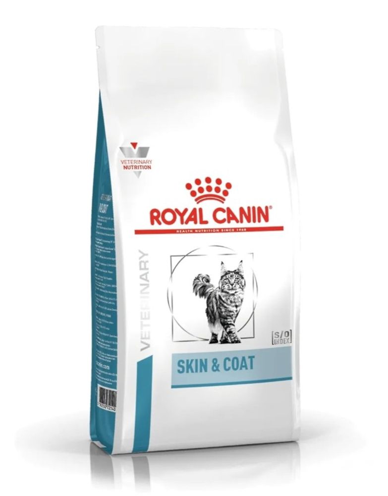 Royal Canin Skin &amp; Coat 3,5кг диета д/стерил. котов и кошек с повышенной чувс. кожи