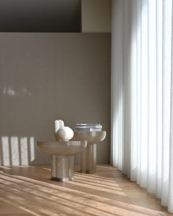 Ваза 101 Copenhagen Sunao Vase Slim, Petit, Birch, береза