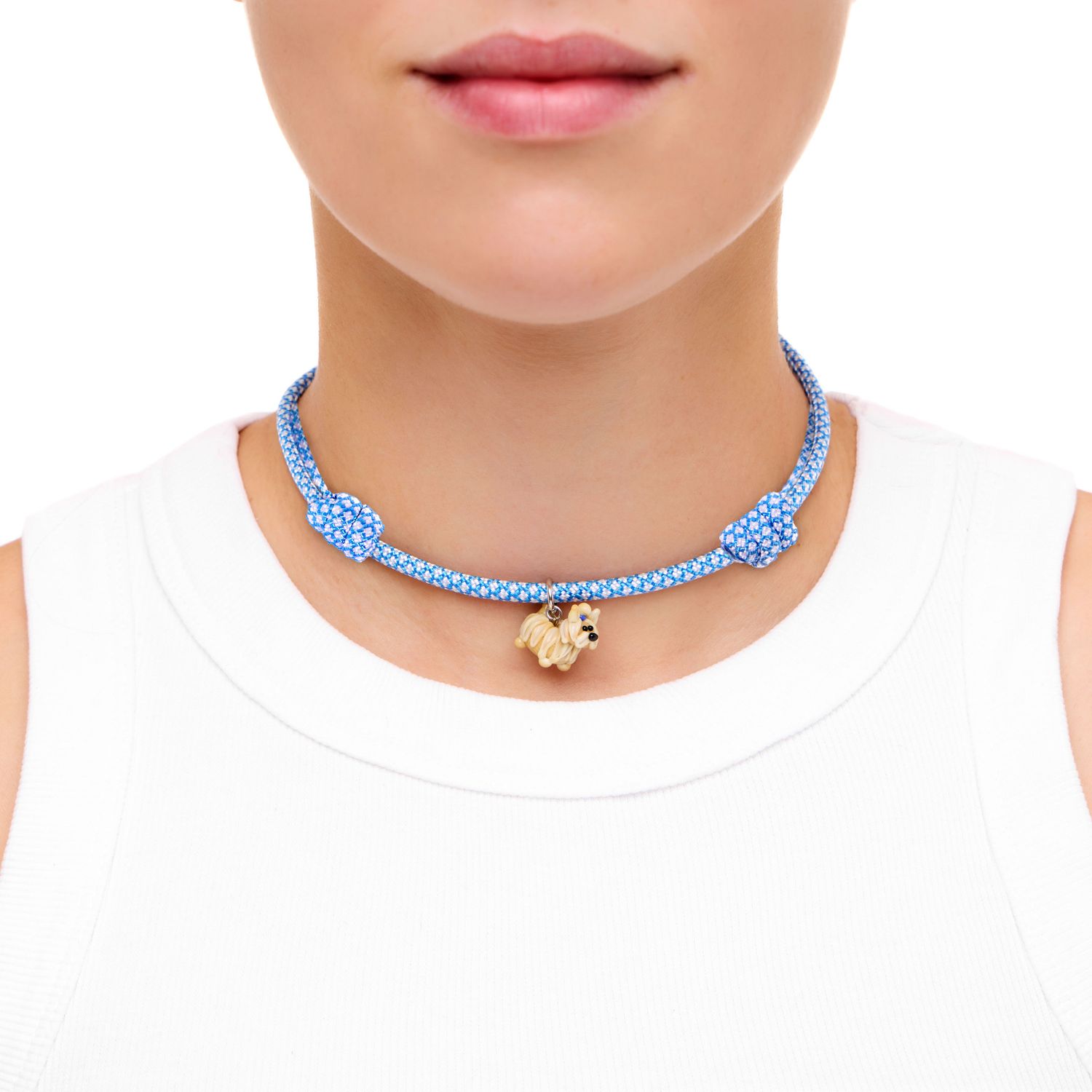 Колье Knitted Cutie Necklace - Yorkshire Terrier