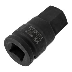 Головка-бита 34мм 3/4" 6-гранная ударная L=84мм ROCKFORCE RF-26410034MPB