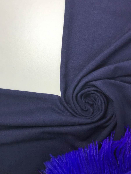 Трикотаж вискоза, синий темн Стелла