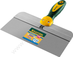 KRAFTOOL 250 мм, широкое полотно алюминиевая направляющая двухкомпонентная ручка, нержавеющий, Фасадный шпатель (10036-250)