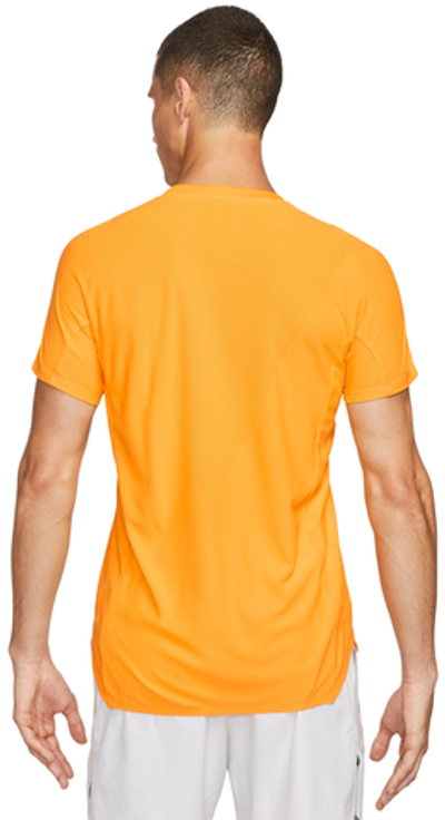 Мужское теннисное поло Nike Court Dri-Fit Slam Tennis Polo - sundial/black