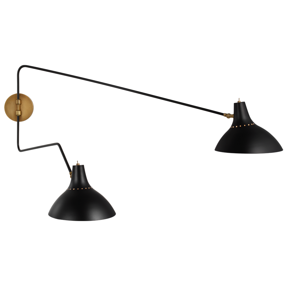 Настенный светильник Visual Comfort Charlton Large Double Wall Light