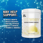 EVLution Nutrition, VitaWhey ™, ванильное мороженое, 554 г (19,5 унции)