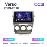 Teyes CC3 9"для Toyota Verso 2009-2018