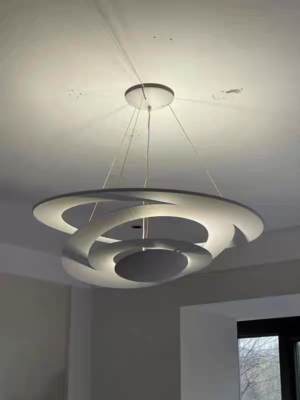 Pendant design lamp Pirce by Artemide
