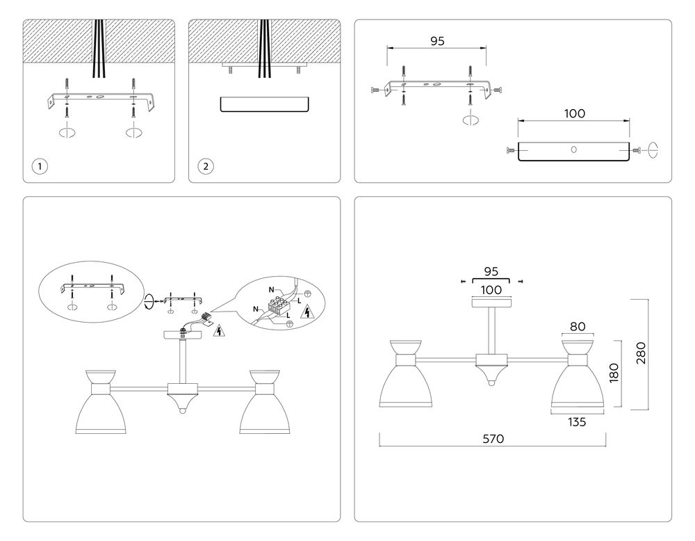 Ambrella Подвесной светильник со сменной лампой Modern Homy TR3179