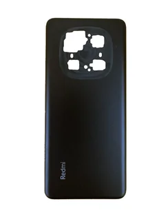Задняя крышка для Xiaomi Redmi Note 14 Pro 5G черная (Midnight black) без стекла камеры