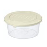 Контейнер для продуктов "Asti" круглый 0,5л (светло-бежевый)