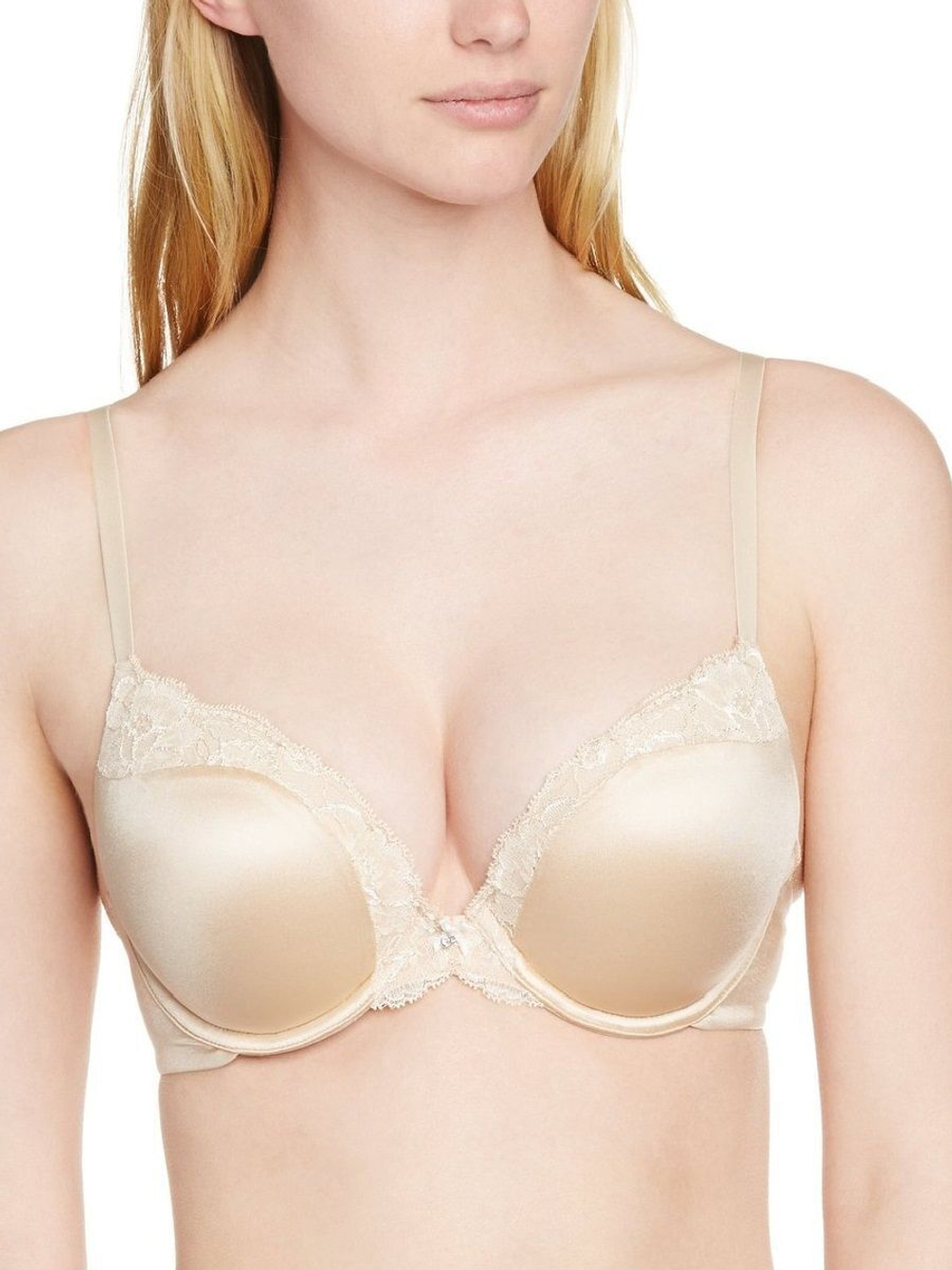 Бюстгальтер-максимайзер с мультипозиционными бретелями (Размер: 70B) (Цвет: молочный)