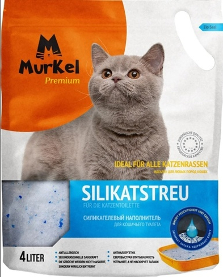 Наполнитель Murkel 4л Нейтральный Силикагелевый