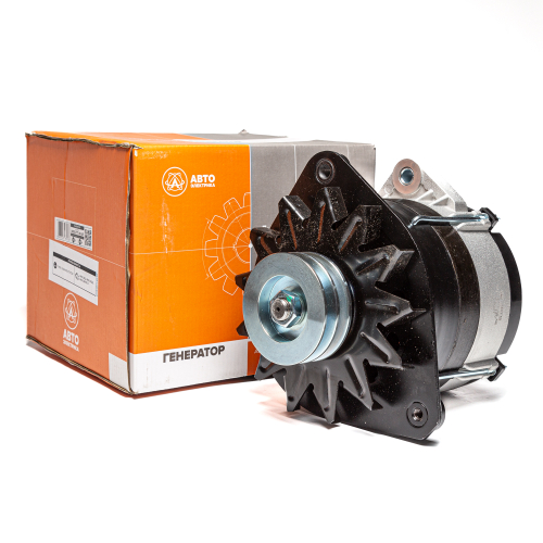 Генератор, ХТЗ, дв. ЯМЗ, 14 В, 110 А, 2-ручьевой (ан. 3002.3771-10, 4555.3771-49)