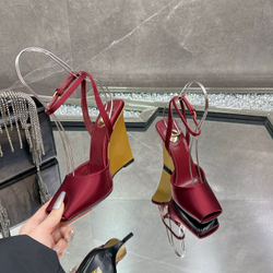 Saint Laurent La Scandale Wedges