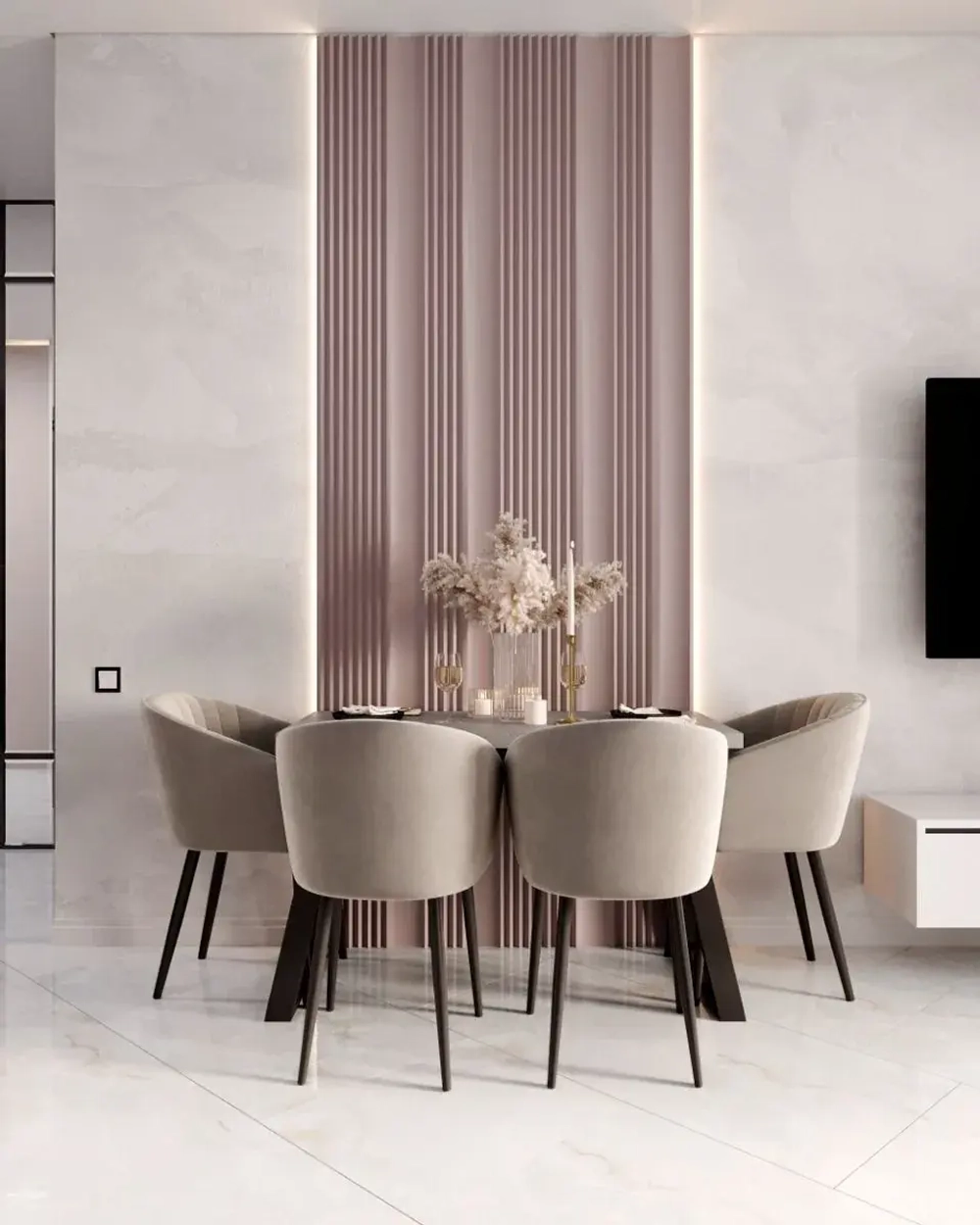 Гипсовая панель Line