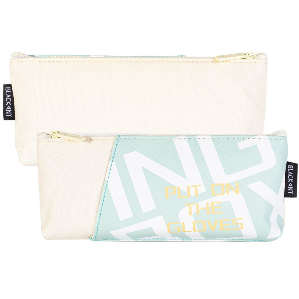 Пенал - косметичка Alingar, ткань/пвх, молния, 80 х 210 мм, "Put on the gloves", ассорти