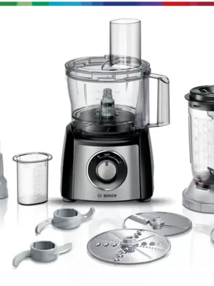 Кухонный комбайн Bosch MCM3501M черный/нерж