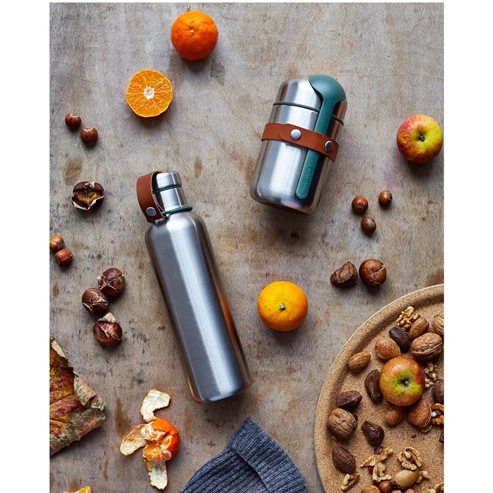 Термос black+blum, food flask, 400 мл, зеленый