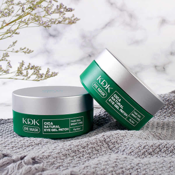 Патчи для глаз Kdk Cica Natural Антивозрастные экстрактом азиатской центеллы 60 шт