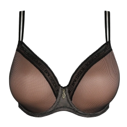 PRIMADONNA Twist Cools Бюстгальтер с поролоновой вставкой, вырез в форме сердца, черный