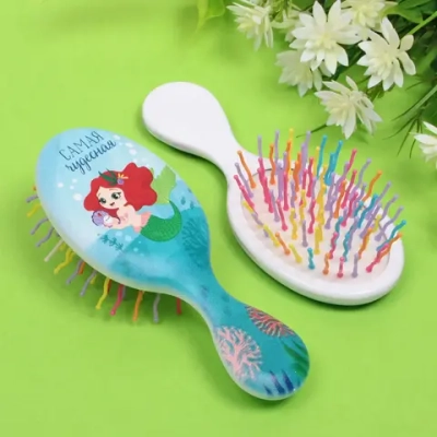 Расческа массажная детская «MaMiKa», Самая Чудесная, 13*5см