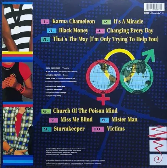 Culture Club – Colour By Numbers (Light Blue) LP