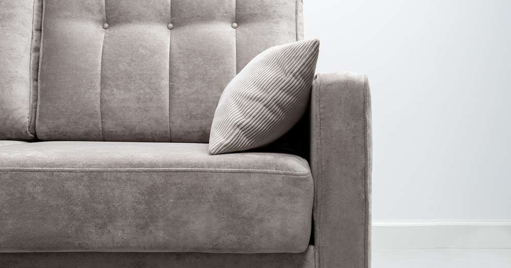 Арно Диван - кровать угловой (Арт. ТД 563 Лаки 02 (серый жемчуг))